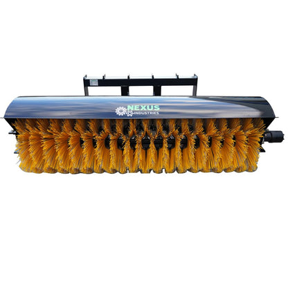 Generic 72" Skid Steer Hydraulic Rotary Angle Broom Sweeper Wire Brush