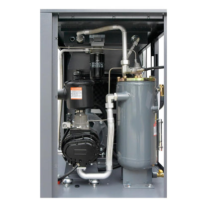 69CFM 20HP Industrial Rotary Screw Air Compressor 230V Automation Touch Screen Air Compressor 116PSI