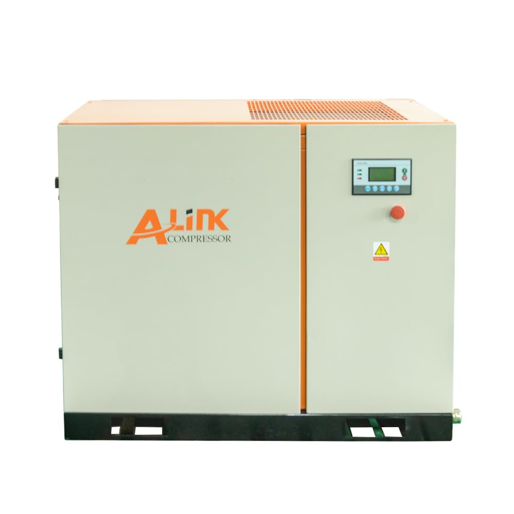 37.4CFM 116 PSI Rotary Screw Air Compressor 230V/460V 3 Phase 10 HP ...